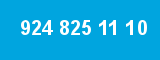 924 825 11 10